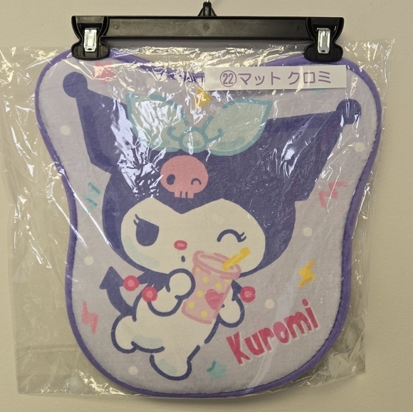 Sanrio Kuromi Confetti Floor Mat - Picture 2 of 6